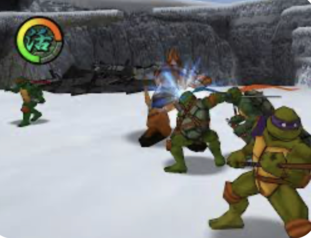 Teenage Mutant Ninja Turtles 2 Battle Nexus - PS2 - 2