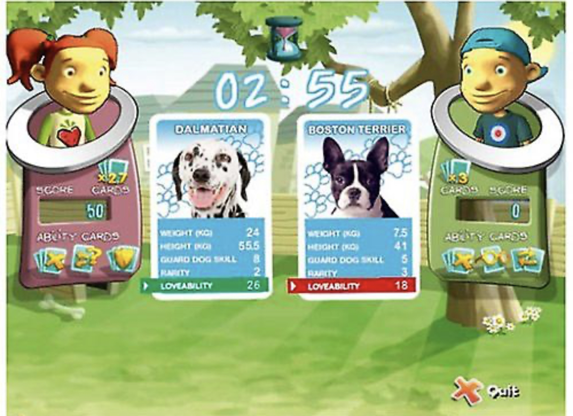 Top Trumps - Dogs & Dinosaurs - PS2 - 2