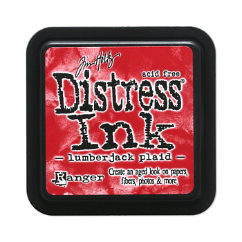 RANGER Tim Holtz Distress  Ink Pad LUMBERJACK PLAID October 2022  
