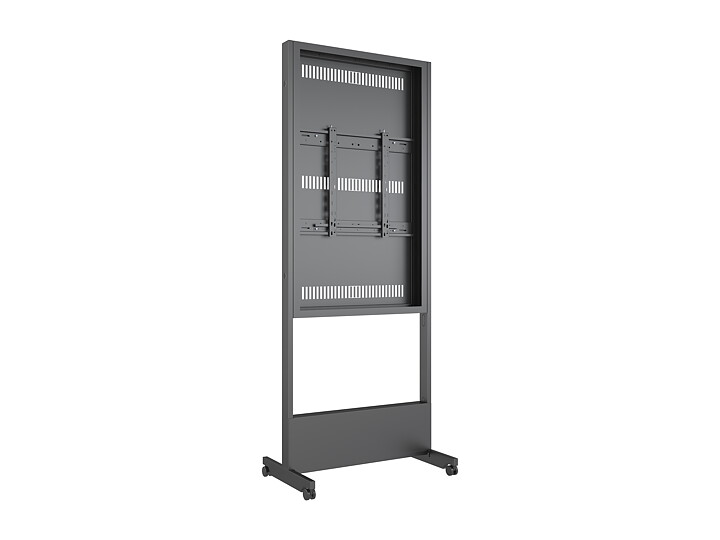 M Pro Series Enclosure 55" Totem Wheelbase Black