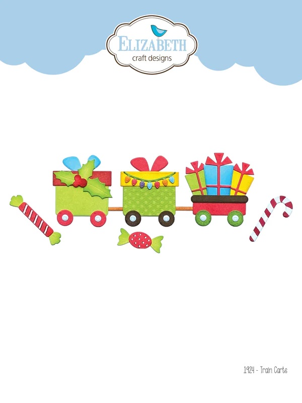 Elizabeth - Holiday Train inkl vagnar - 9 + 15 dies - 6
