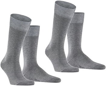 2-Pack Falke Herrstrumpor