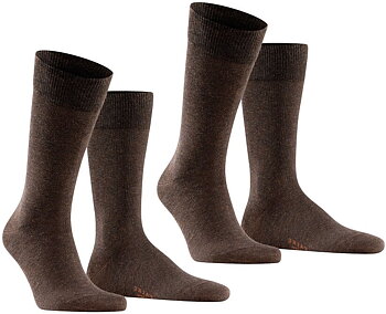 2-Pack Falke Herrstrumpor