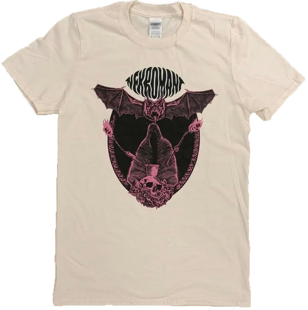 NEKROMANT - Behind the Veil of Eyes White T-shirt