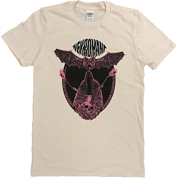 NEKROMANT - Behind the Veil of Eyes White T-shirt