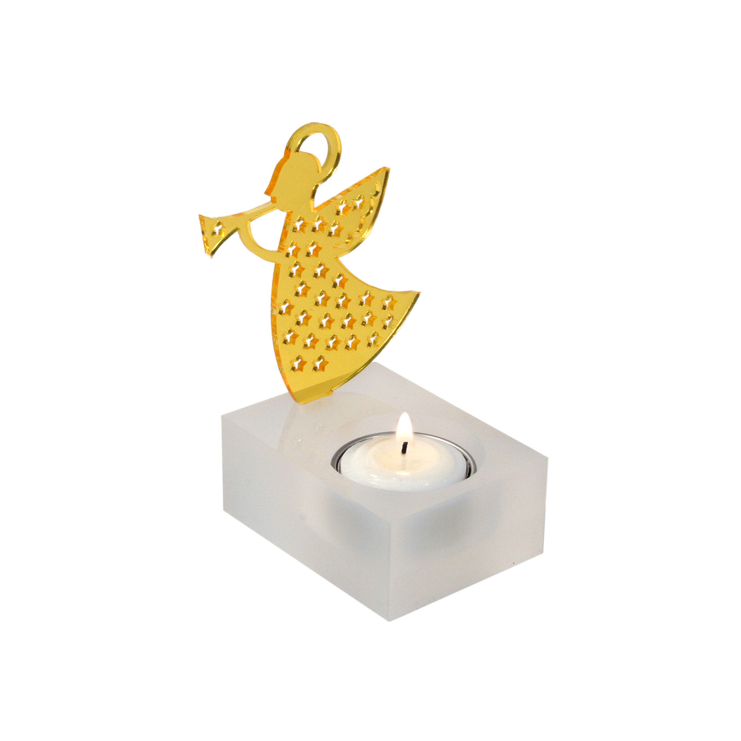 Ljushållare ängel, guld