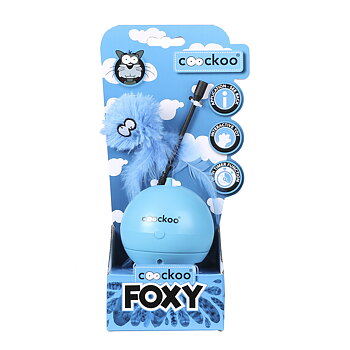 Kattleksak Coockoo Foxy Magic Blå