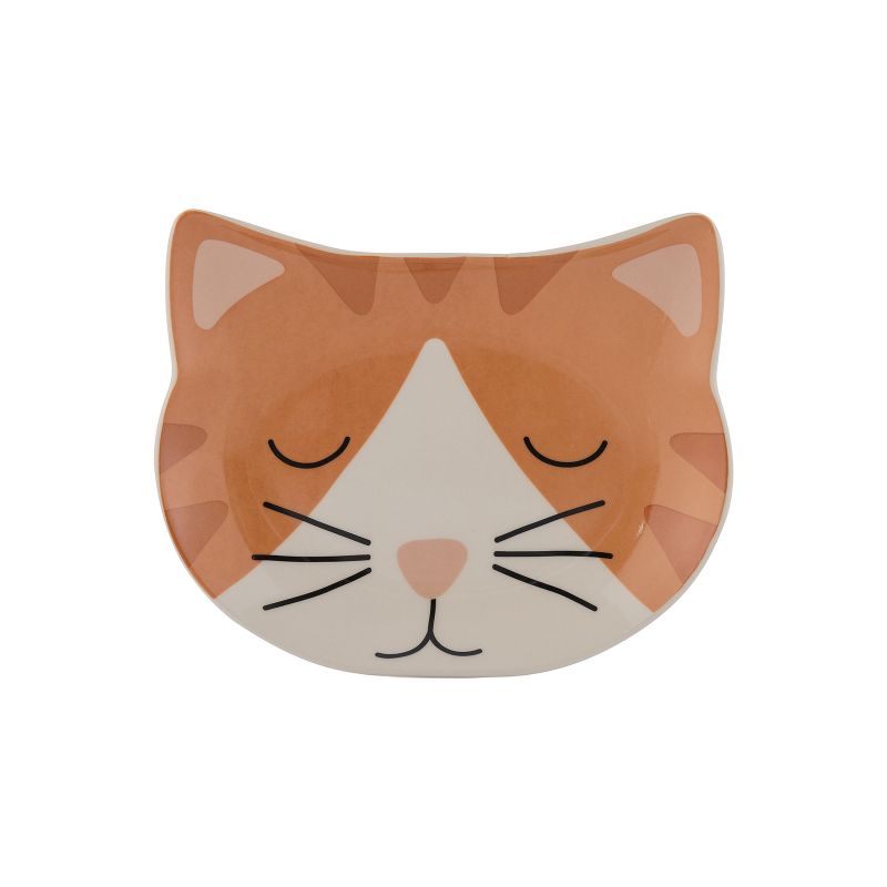 Mason Cash Matskål Katt Ginger Orange Small 16cm