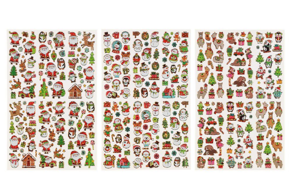  Kapel Stickers Xmas Twinkle