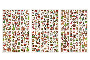  Kapel Stickers Xmas Twinkle