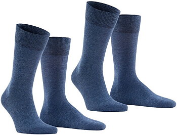 2-Pack Falke Herrstrumpor