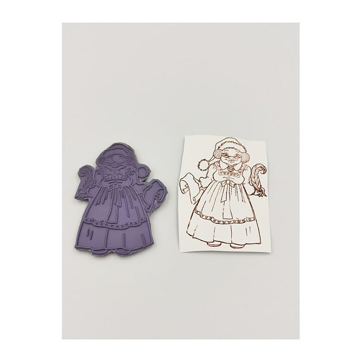 Cling Stamps Second Hand - Santa Mother