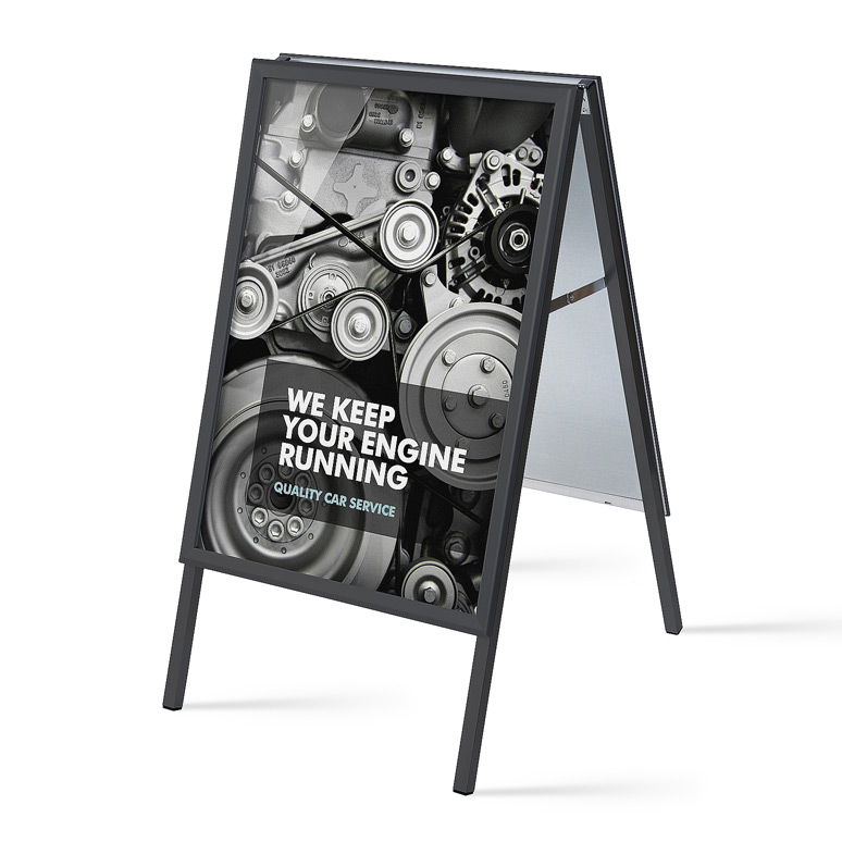 A-Board Frame Black, A1 format