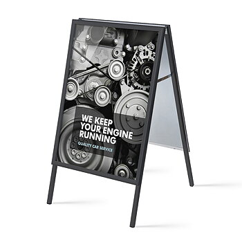 A-Board Frame Black, 70x100cm format