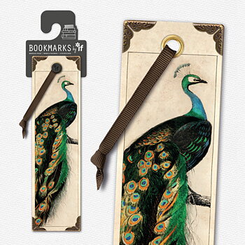 Vintage : Bookmark Collection - Peacock