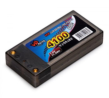 Vapex 99482 Li-Po BATTERI 2S 7,6V 4100MAH 60C LCG SHORT EFRA2020