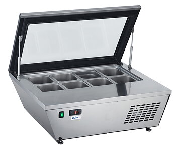 Countertop freezer display 