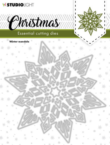 Christmas Winter Mandala Essentials Cutting Dies