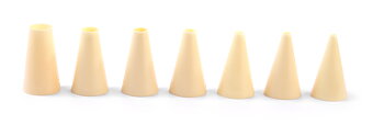 Icing tipsset Nylon 7 pcs - smooth