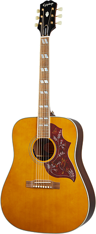Epiphone Hummingbird Natur Solid Aged