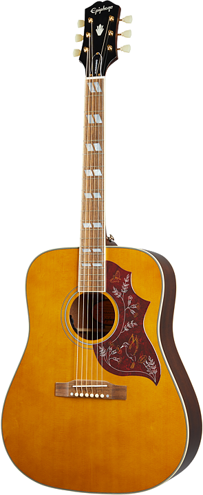 Epiphone Hummingbird Natur Solid Aged