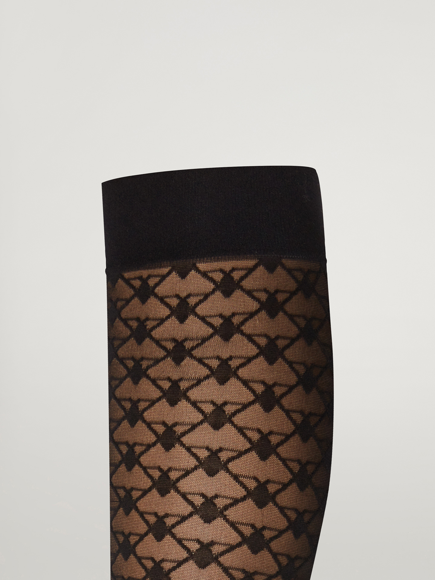 50 Den Natural Opaque Knee-Highs - Stl. S - Wolford 