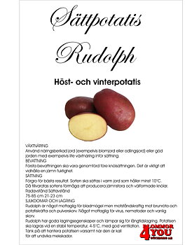 Sättpotatis Rudolph 2 Kilo