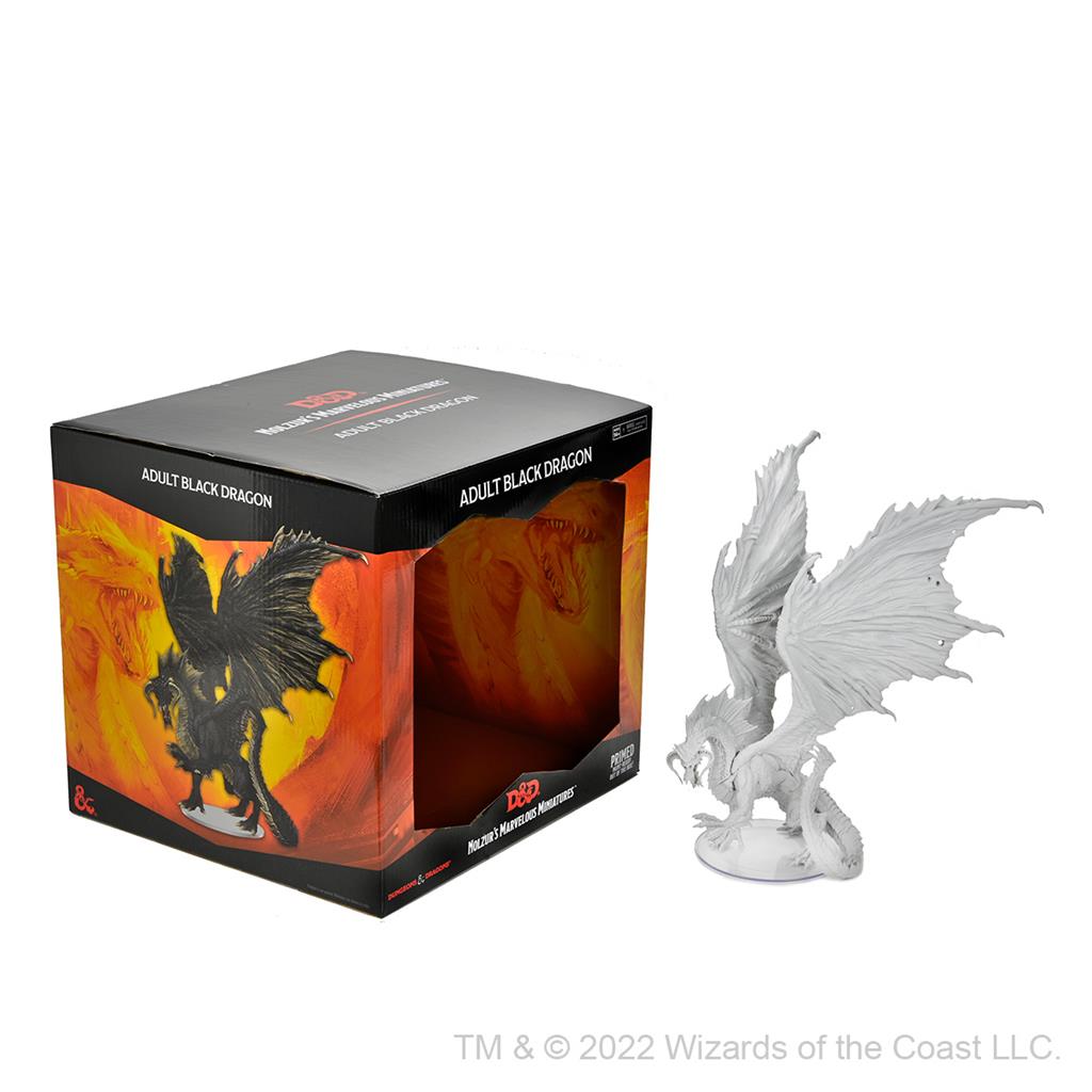 D&D Nolzur's Marvelous Miniatures: Adult Black Dragon