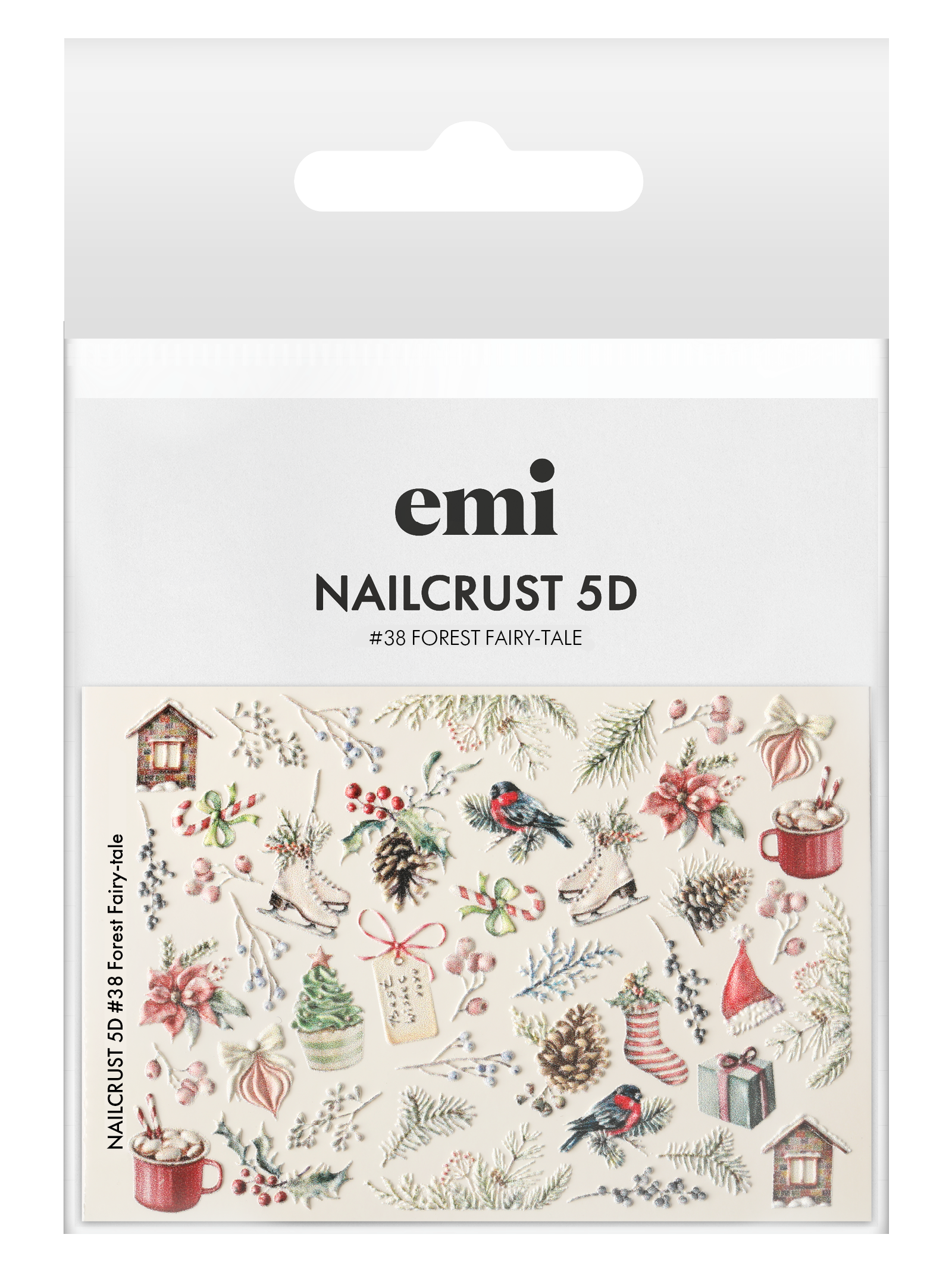 NAILCRUST 5D #38 Forest Fairy-tale