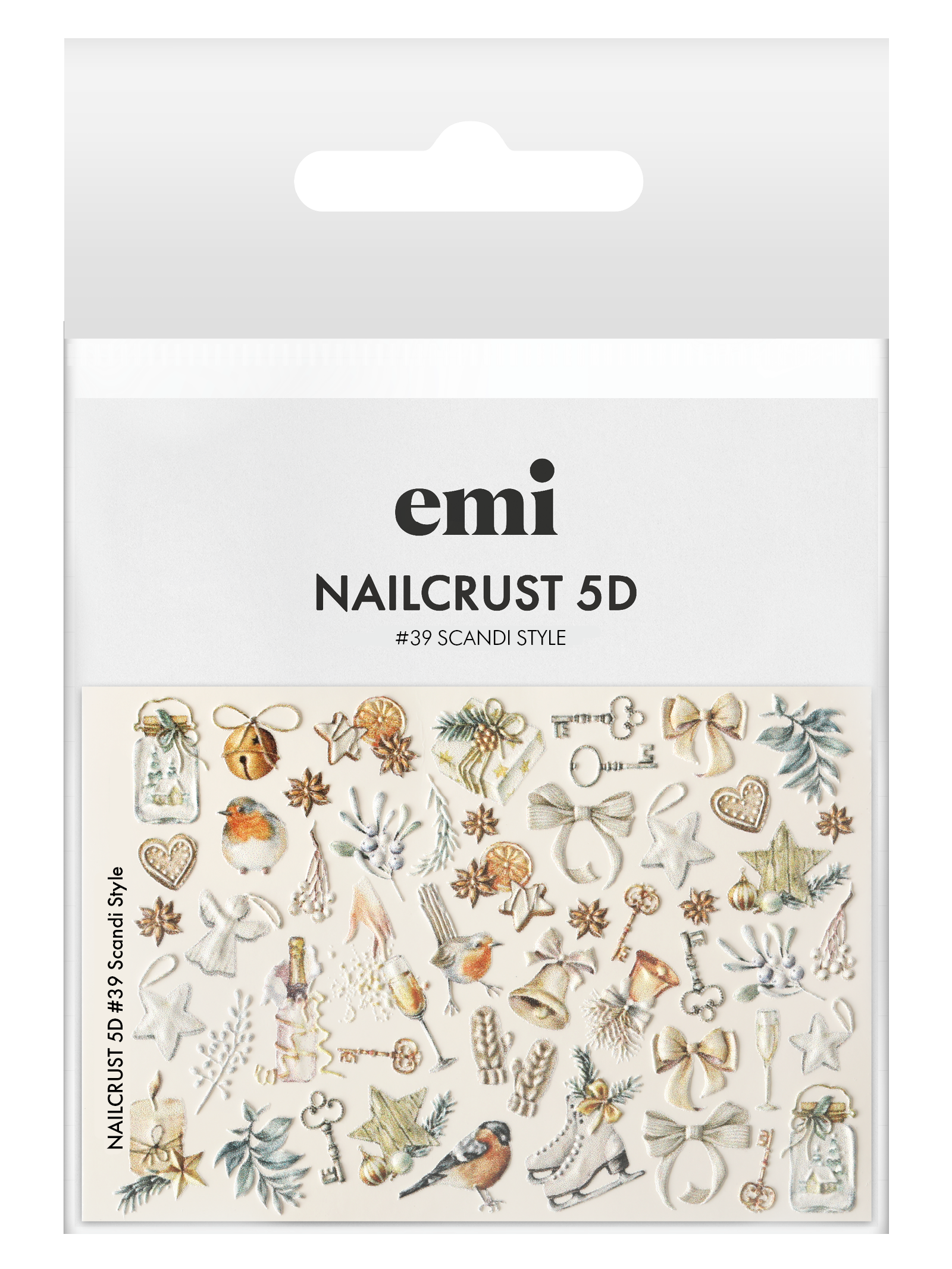 NAILCRUST 5D #39 Scandi Style