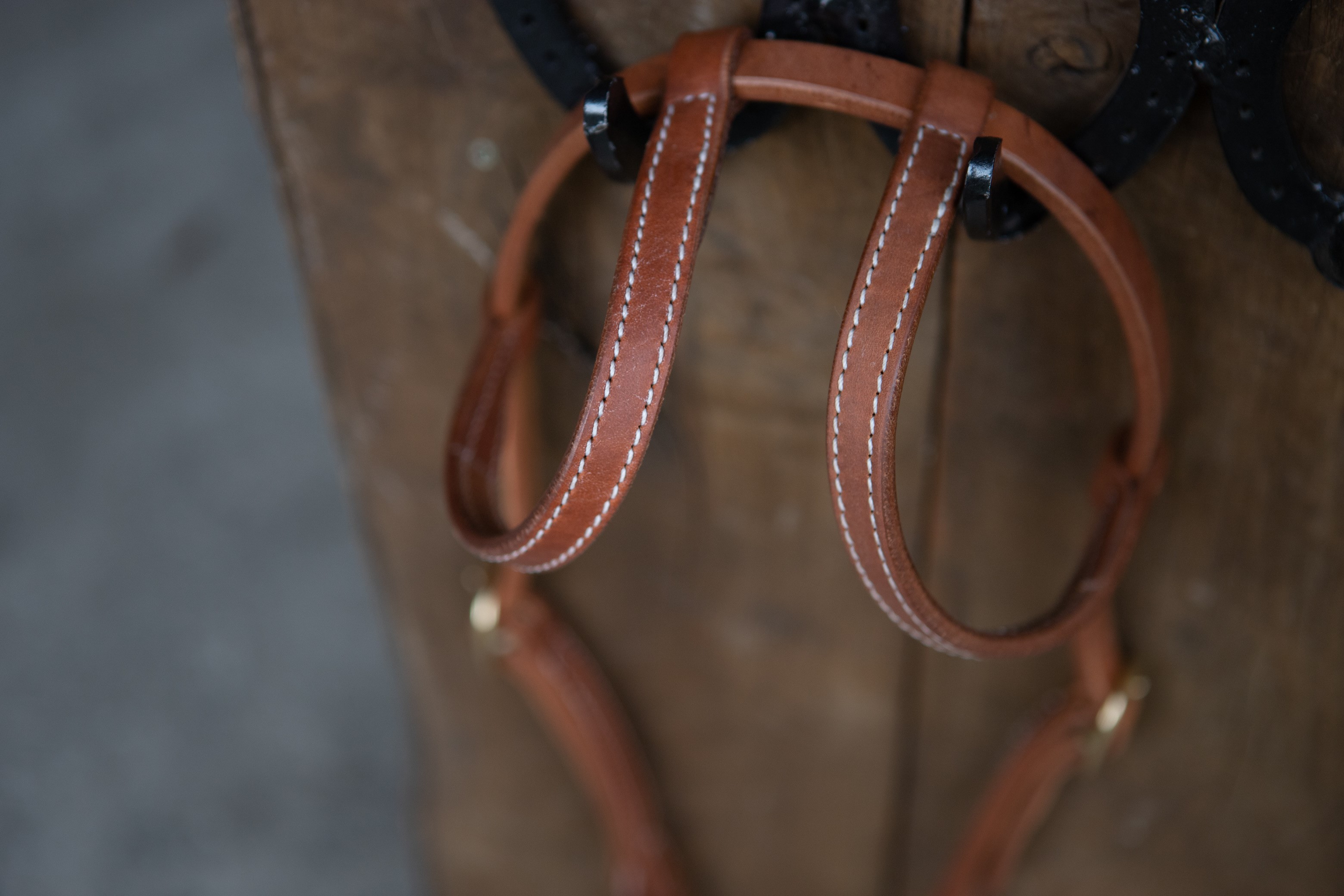 All That Nebraska Double Ear Headstall - 5