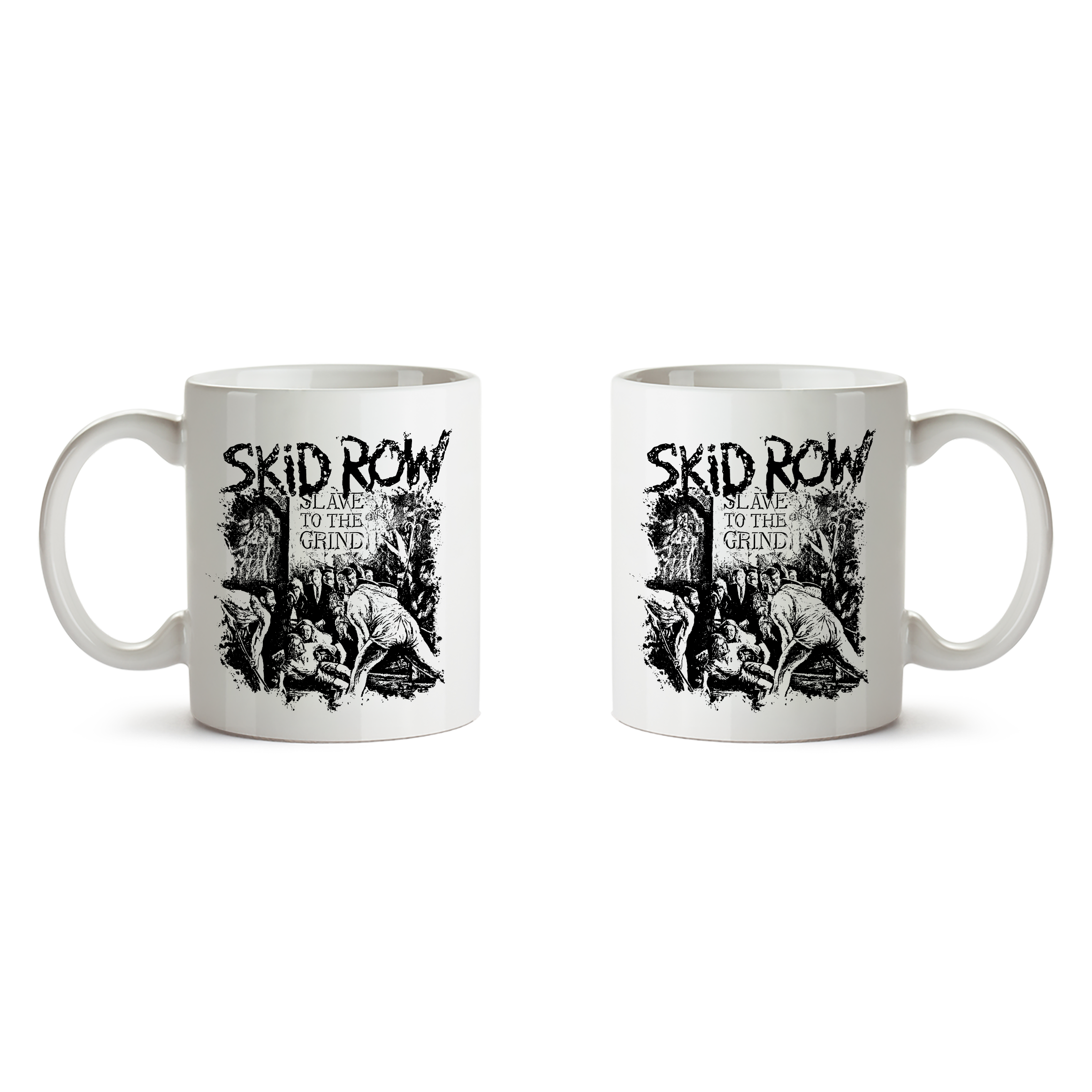 SKID ROW MUG SLAVE TO THE GRIND 2 PACK