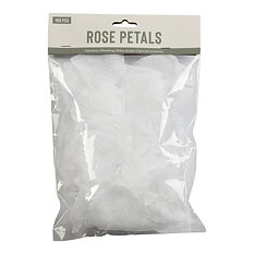 Ruusun terälehtiä valkoinen 100-pack