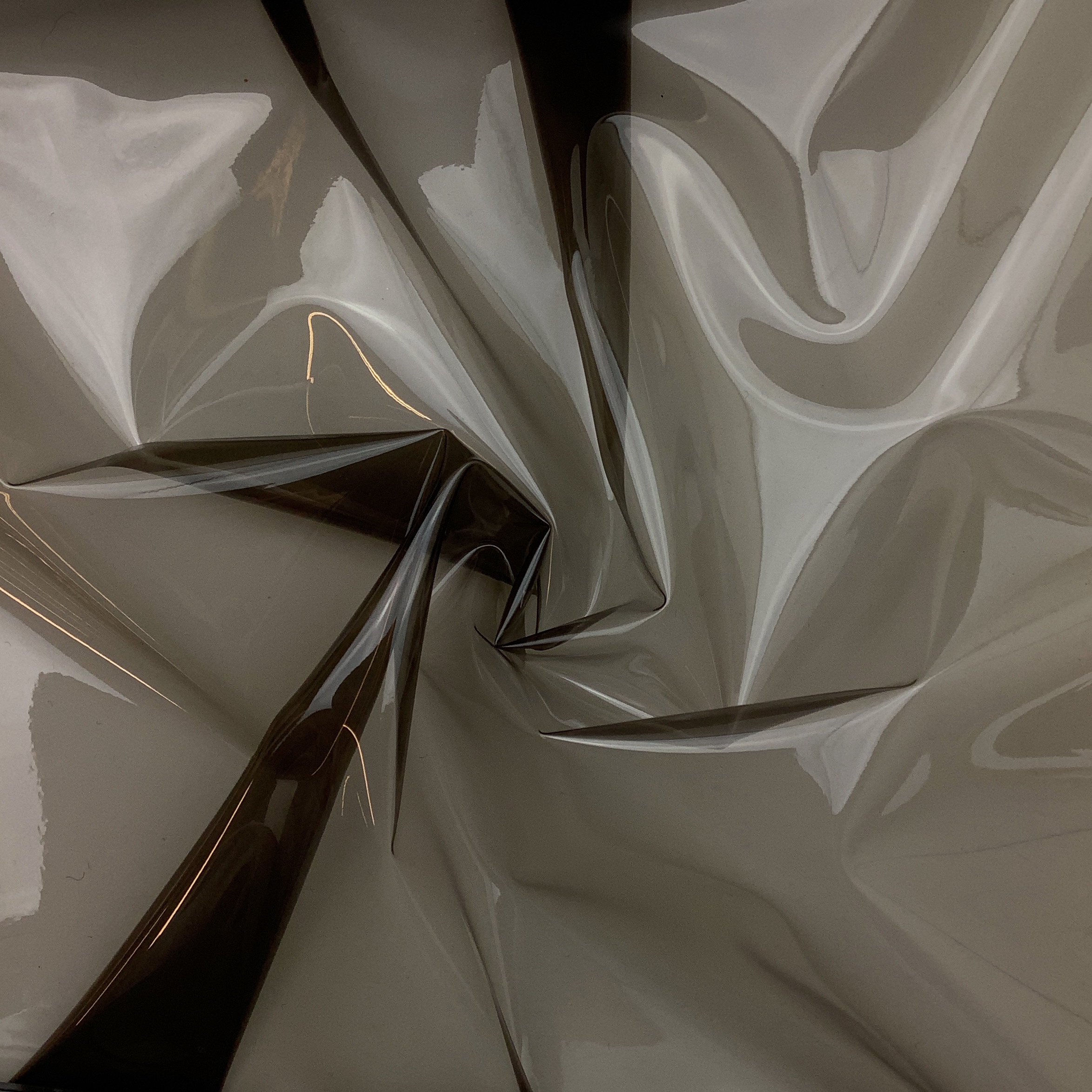 Glossy translucent PVC Smoke LA954
