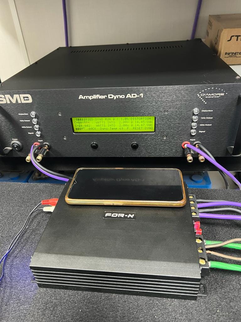 FOR-X XDQ-400.2D  2*600wrms - 3