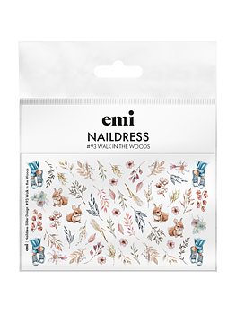 Naildress Slider Design #93 Walk in the woods