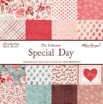 Maja Design - Special Day - 12x12 hela kollektionen 14 ark