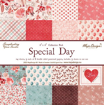 Maja Design -  Special Day -  Paper pad 6x6"