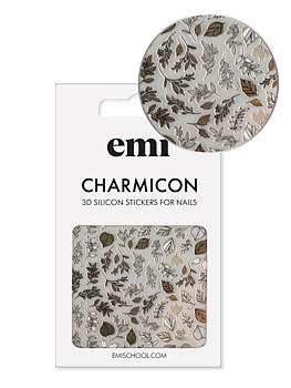 Charmicon 3D Silicone Stickers #222 Leaf Fall