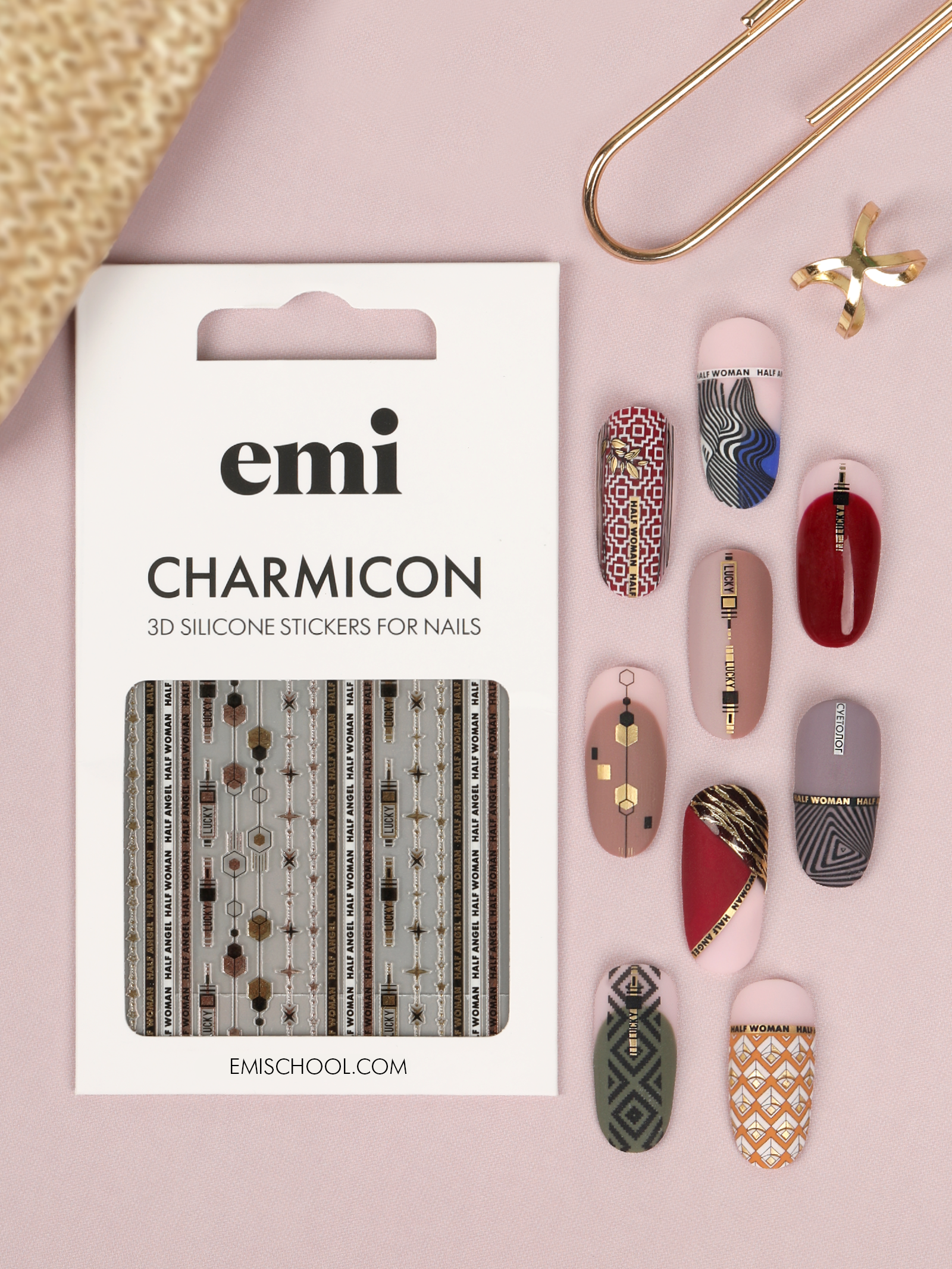 Charmicon 3D Silicone Stickers #224 Lucky - 2