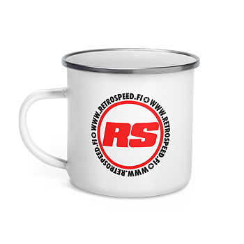 Retrospeed Enamel mug