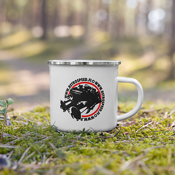 Retrospeed 'Carb' Enamel mug