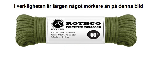 Paracord 550 15 meter, Rothco - 2