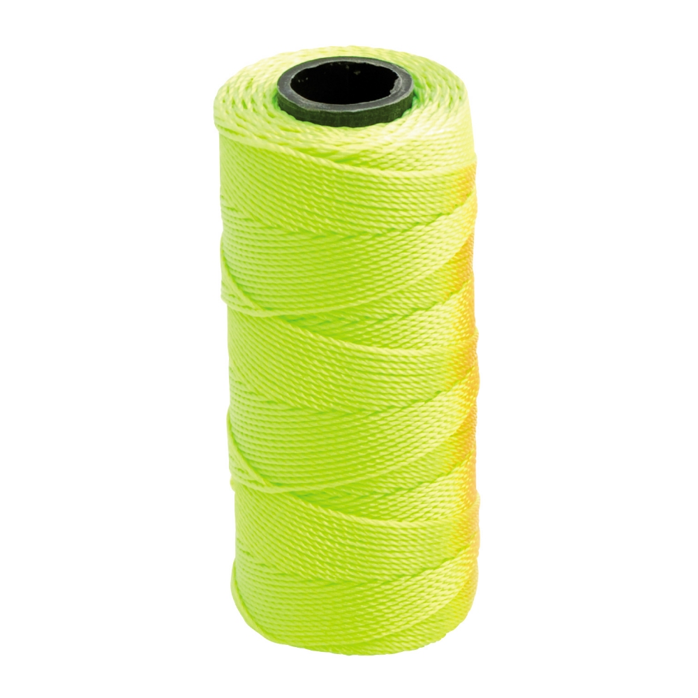 Murarsnöre 120m polyester neongrön