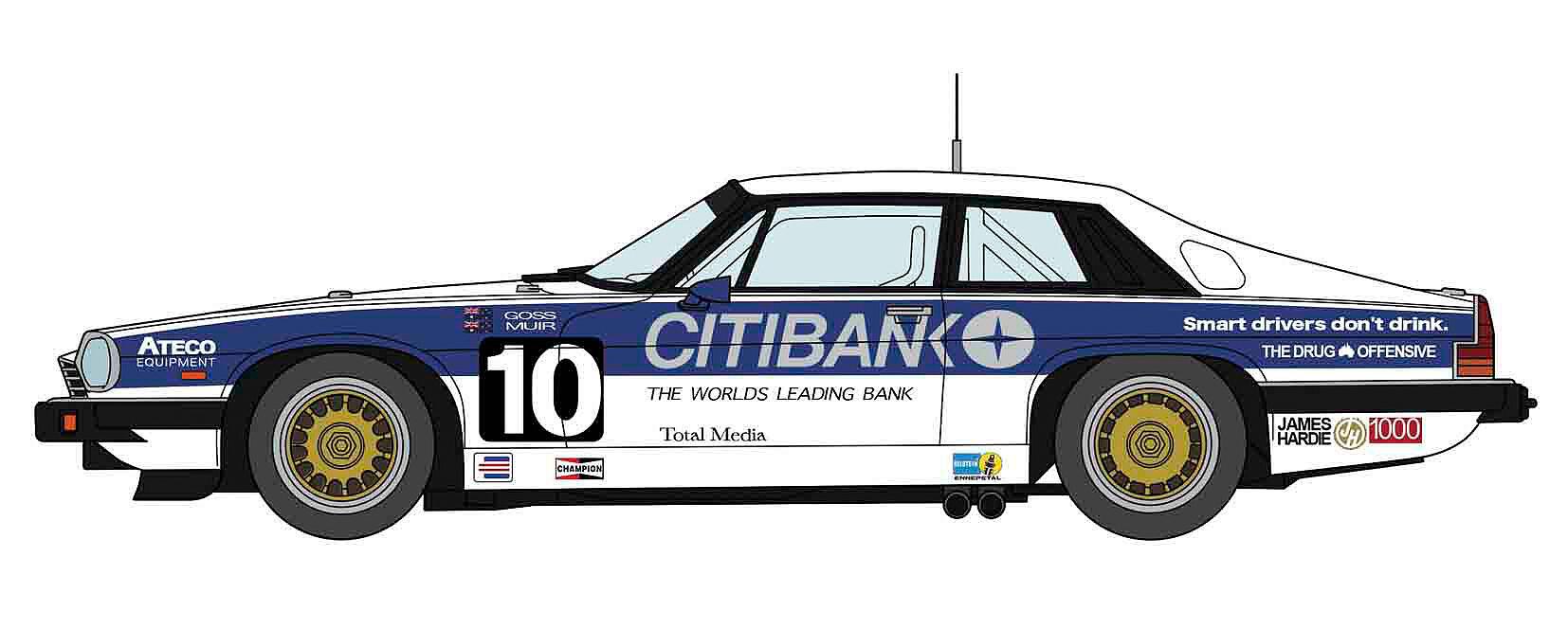 1/24 Jaguar XJ-S HE, 1986 Bathurst 1000 Km Race