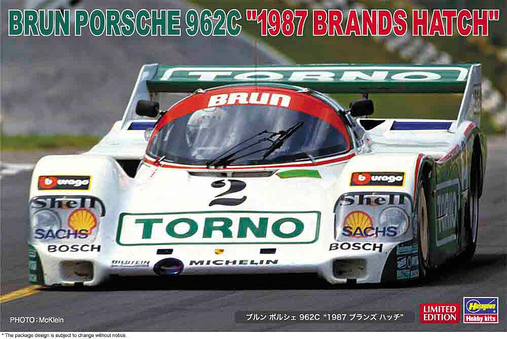 1/24 Brun Porsche 962C, 1987 Brands Hatch