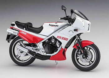 1/12 Kawasaki KR250, white/red