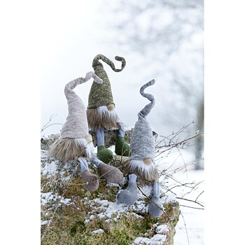 TOMTE SVEN 13X65CM - GRÅ