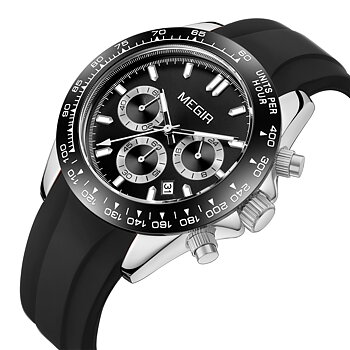 Megir Speedster Rubber Silver Black