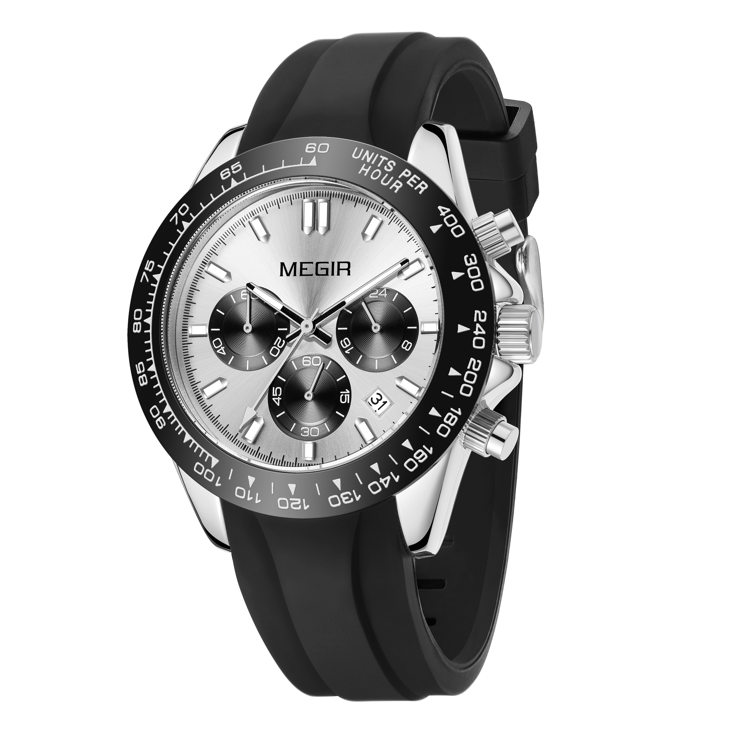 Megir Speedster Rubber Silver - 3